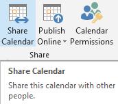 Sharing Your Calendar 1.