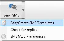 auto select this message template when sending an SMS from an activity of that name. E.g. Custom Activity Name: Support and SMS Template: Support.