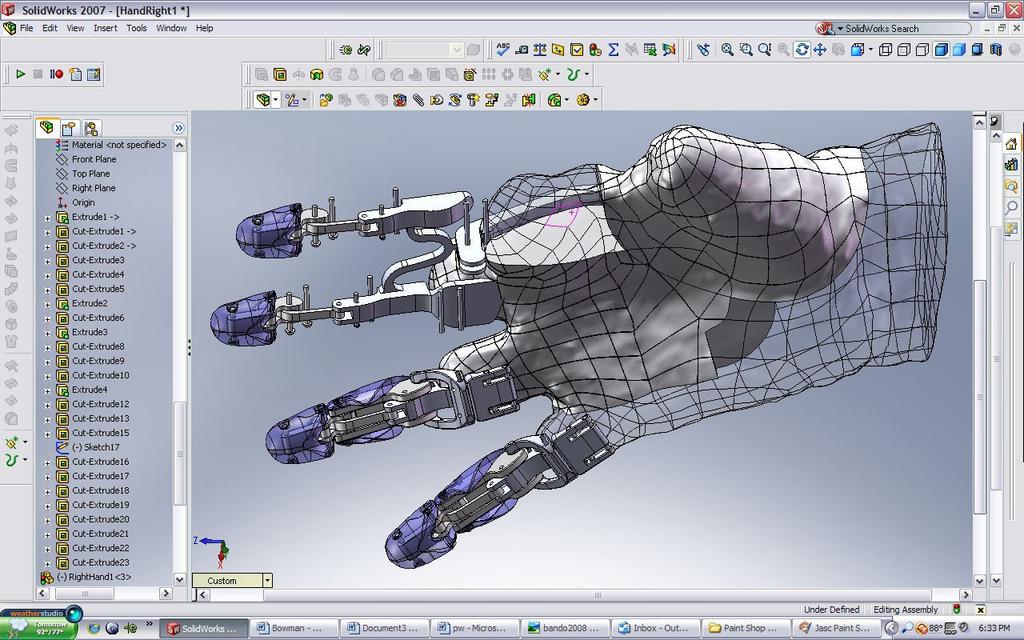 CAD Tools The big two: SolidWorks from Dassault Systemes Alibre/Invent Sketchup Blender