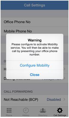 4. Auto configure Mobility There are a number of cool things you will be able to do once the features are set up,