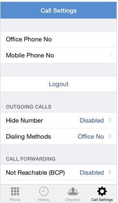 6. Placing a call Before making calls, you can select which number to present as your identity.