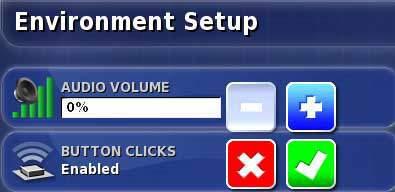 AUDIO VOLUME 2. Audio volume adjusts the volume of the console. Press the Audio Volume button to display menu selections and the Check button to accept changes.