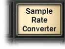 3.5.4 Sample Rate Converter Hilo features a powerful Sample Rate Converter for the AES and SPDIF Inputs.