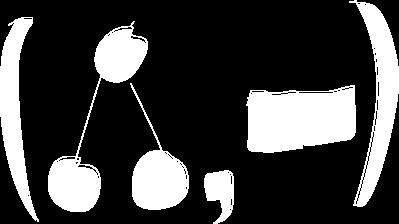 tree that has 'W' in its root and 'C' in the root of its left sub-tree and 'R' in the root of its right sub-tree. The breadcrumbs are [L,R], because we first went right and then left.