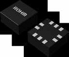 Motion Sensors Geomagnetic Sensor IC Geomagnetic ROHM's BM1422AGMV is a geomagnetic sensor IC that combines an MI sensor capable of detecting magnetic fields in 3 directions with a control IC in a