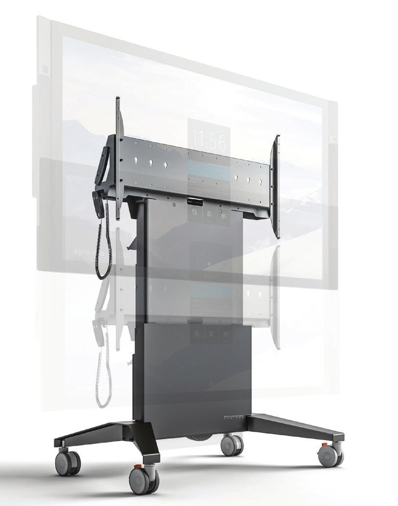 * Accommodates Stand & Mounted Display Electric Lift Mobile Stand Electric Lift & Tilt