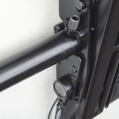 WHAT'S NEW WITH FUSION FIXED AND TILT MOUNTS 1 SUPER STABILITY 4 FASTER INSTALLATION Included set screws can be used to