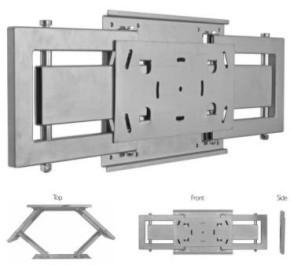 (Horizontal/Vertical) NEW MAGELLANO 40Kg TOUCH-PLASMA MOUNT Mount the following brackets either directly to a wall or to arm extension Below the brackets are solutions for ceiling