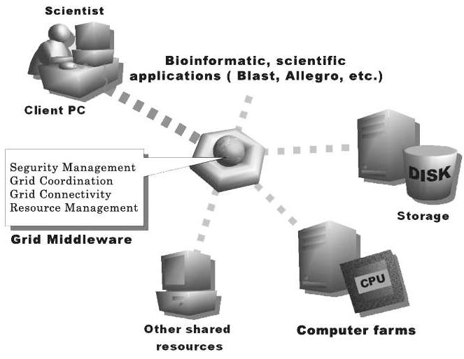 Applications of Grid Computing in Genetics and Proteomics 793 Fig. 1.