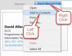 Tip: Create a contact file for yourself, edit your Business Card, and then use it in place of a signature block. To Edit a Business Card 1.