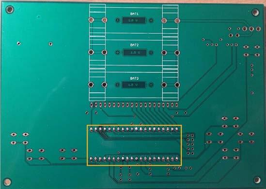 5 Volt AA Battery 1 2190389 128 x 64 Graphic LCD 1 2250839 ATmega1284 1 103369 20 Pin Header 1 2250821 Custom designed PCB - included with kit Step 1 - Place the MCU Be sure to place the MCU in the