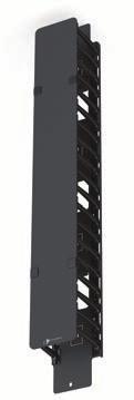 V800 Cabinet Zero-U Vertical Cable Management Available with 4 in. or 6 in.