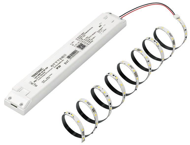 Product description Dimmable 24 V constant voltage stripe (SELV) Ideal for various decorative lighting applications: facade accent lighting, ceiling
