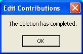100 4. Click Yes on the popup. 5. Enter a Reason for the change for audit documentation purposes, and click OK. 6.