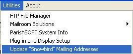Update Snowbirds When families have Other addresses with From/To dates, the Snowbird Mailing Address Update scans those addresses and updates the Primary Addresses automatically.