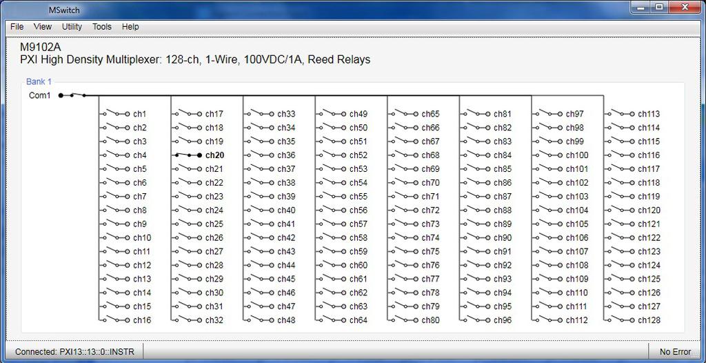 03 Keysight PXI Multiplexer Switch Modules M9101A, M9102A, M9103A Data Sheet Easy Setup... Test.