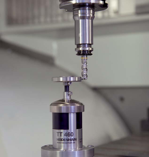 Tool measurement with TT touch probes Consistently high machining accuracy requires an exact measurement of tool data and cyclical inspection of tool wear.