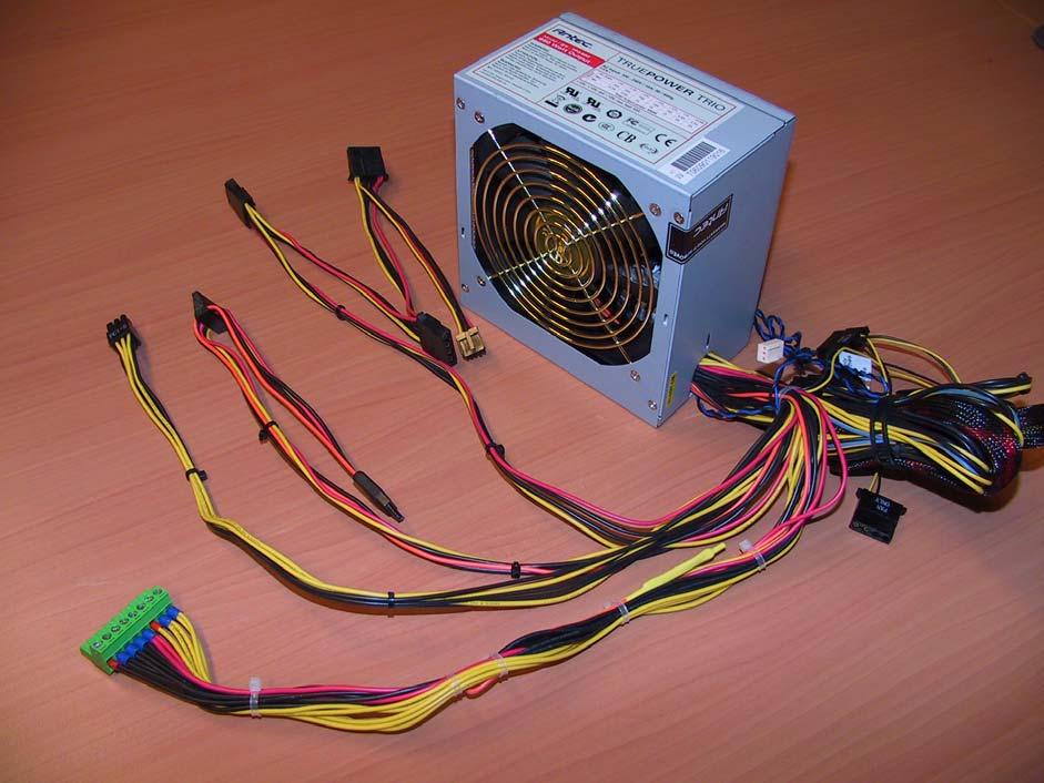 Picture 12: Power supply with backplane connector 8.