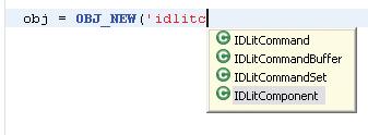 IDL Editor Features The IDL Workbench editor incorporates numerous features that make it easy to write IDL code. The following are some of the highlights.
