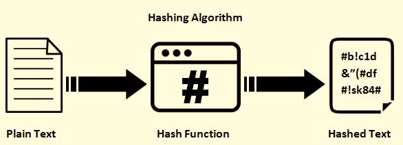 function Hash or encrypting a password to ensure that