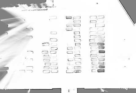 28 CHAPTER 2: BASICS Figure 2.2: Occupancy grid map of the parking lot of the Department of Computer Science at the University of Freiburg (left) and associated likelihood field (right).