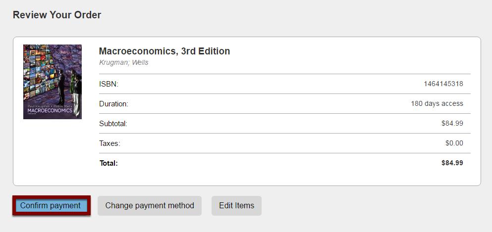 Click "Confirm Payment" Click "Continue to LaunchPad"