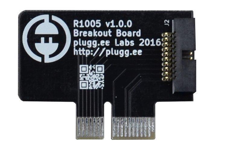 R1005: General Purpose Breakout/Extension This breakout board allows for use of a 20-pin ribbon cable to