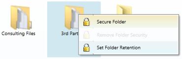Folder Level Permissions Portal Admin Users have the ability to restrict specific Portal Users from accessing selected folders within Portal.