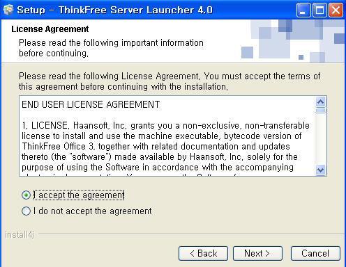 Reviewing the License Agreement The terms of the agreement