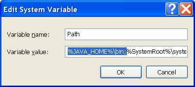 Variables button. In the bottom System variables area of the Environment Variables pane, click on button New to launch the New System Variable pane.
