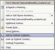 How to create an address entry in Outlook In Outlook the address book is called Contacts To create a new Contact go to File New Contact To