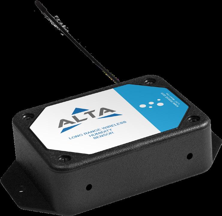 2.470 2.470 4.375 3.295 1.111 1.111 ALTA Commercial AA Wireless Humidity Sensor - Technical Specifications Supply Voltage 2.0-3.