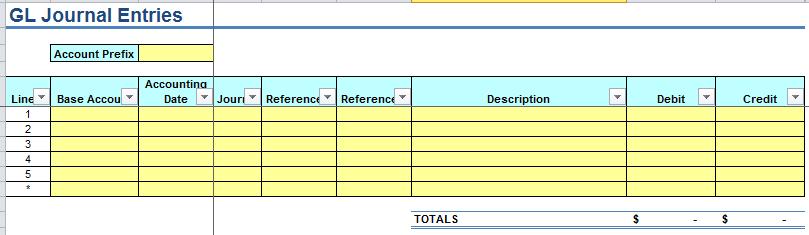 Worksheet 2: Journal Entries Tab Worksheet 3: Sample Values Tab Step 3 Assume that as part of the month end process, vehicle depreciation is processed using the