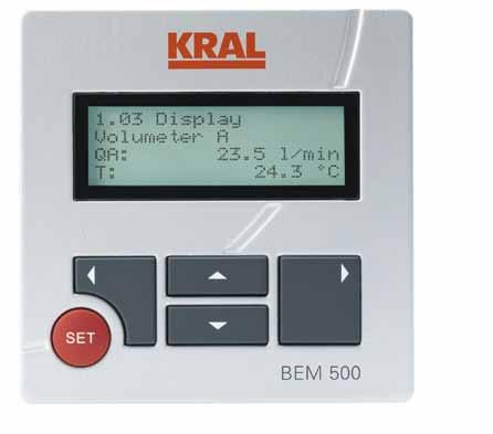 The Solution BEM 300 and BEM 500 Easy to use and informative measurement display. Clear menu structure. Shortcuts. Retracing your steps. Informative display.