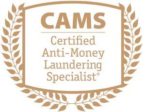 CAMS Eligibility Criteria 40 qualifying credits.