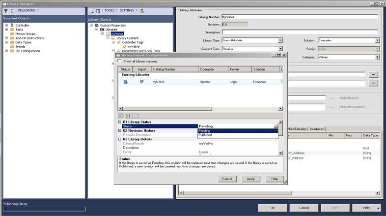 information from the user Manage Naming (tasks, programs, routines, tags