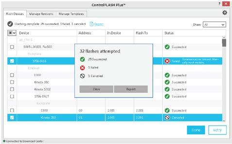 New ControlFLASH Plus TM Functionality Improved, Productivity, Usability and Scalability Product Compatibility and Download Center First release targeted for end of Q1 CY2018 Overview New