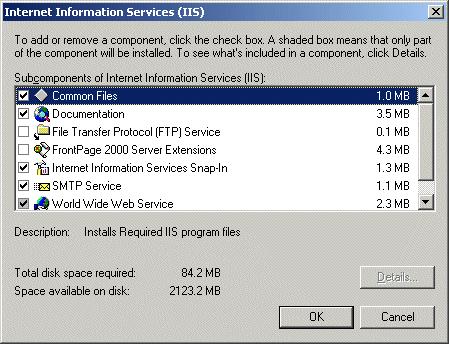 Appendix C FTP Service Installation and Settings > 3 Select [Internet