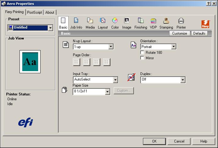 PRINTING UTILITIES 37 Printing using Mail Port After you set up Mail Port, print via e-mail in the same manner as any other printing method. No additional steps are necessary.