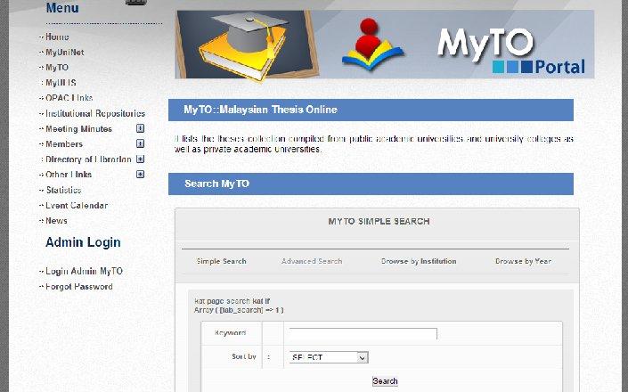 university and not officially include from MyTO database.