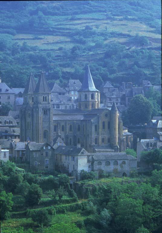 Church of Sainte Foy, Conques, France: 1050-1130 Pilgrimage Church Large