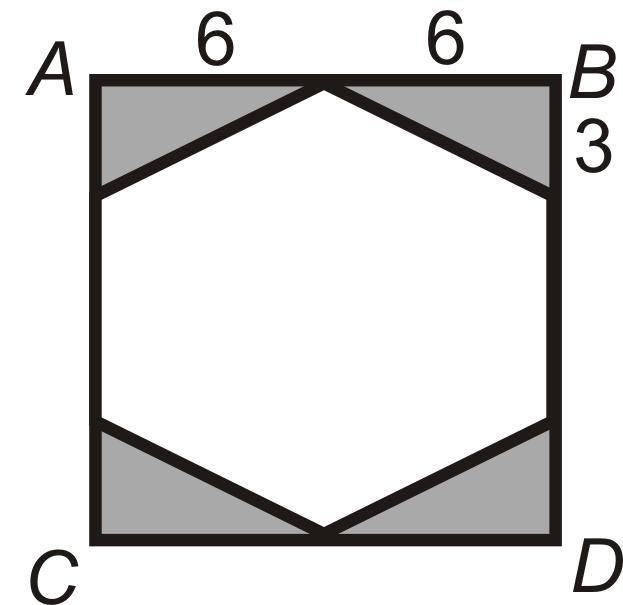in the figures below. 2. ABCD is a square. 1. 3.