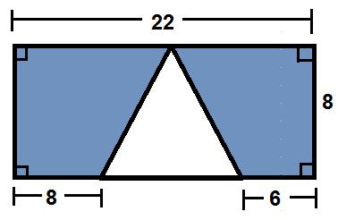are included on your formula sheet. Example 1: Find the perimeter of the rectangle pictured below. The perimeter of a rectangle is found by adding the lengths of all of the sides together.