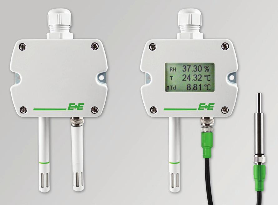 Humidity and Temperature Transmitter for Continuous High Humidity The is dedicated for accurate and long term stable measurement under continuous high humidity (>85 % RH) and condensing conditions in