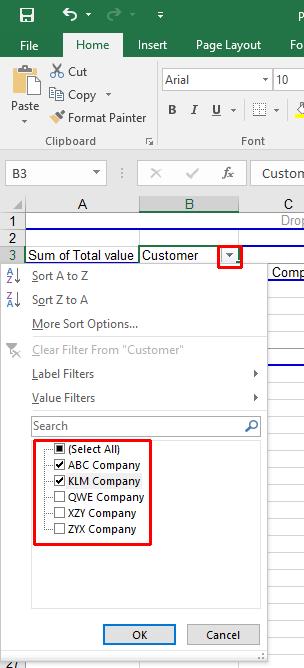 Excel 2016 Advanced Page 18 Click on the