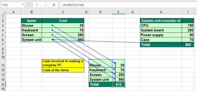 Excel 2016 Advanced Page 189 Save your changes and close the workbook Tracing