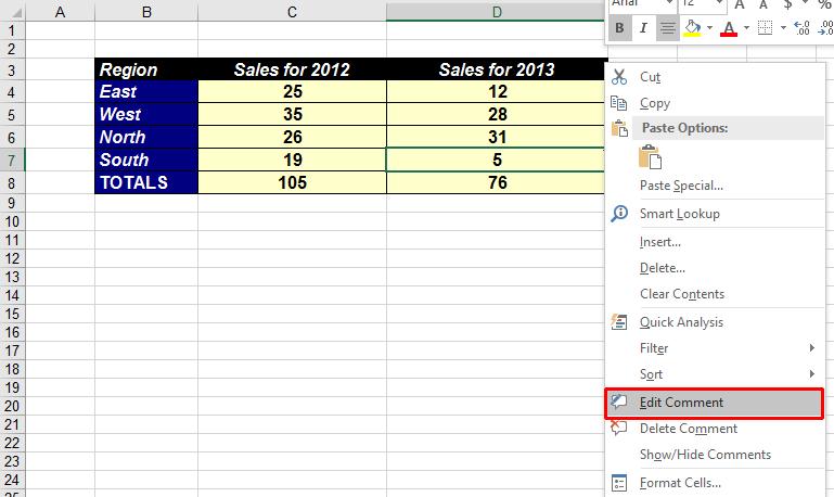Excel 2016 Advanced Page 197 The insertion point will now be displayed
