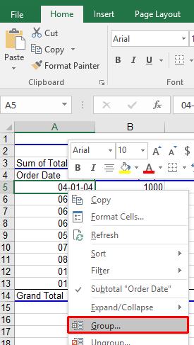 Excel 2016 Advanced Page 20 The Grouping dialog box will be