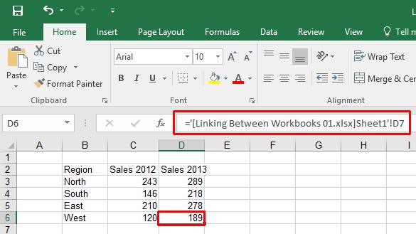 Excel 2016 Advanced Page 79 TIP: You may need to adjust the column widths to display the data.