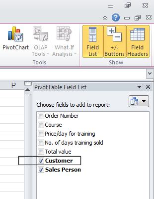 Excel 2010 Advanced Page 10 Move the mouse pointer over the